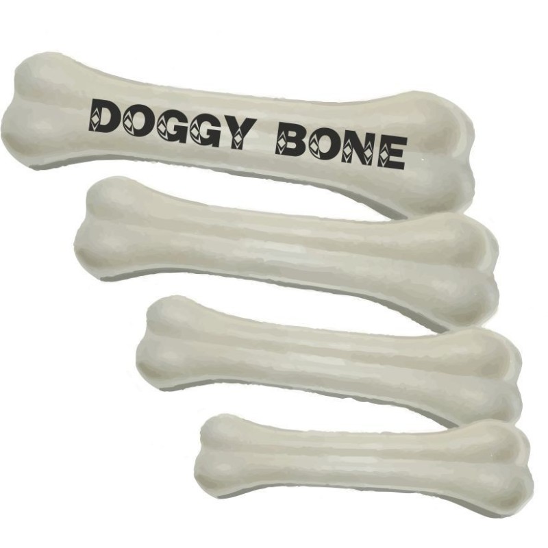 Doggy Kość Prasowana Biała 3" 7,5cm 50szt.