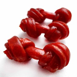 Miękki węzeł z mięsa kaczki 6cm XL 1kg