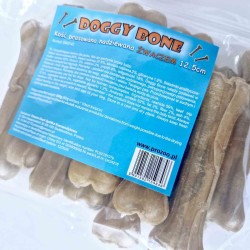 Doggy Kość Prasowana nadziewana żwaczem 12cm 10sz.