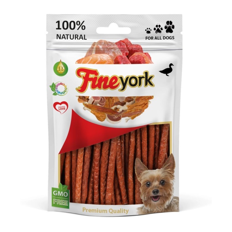 FineYork Patyczki mięsne - Kaczka 80g