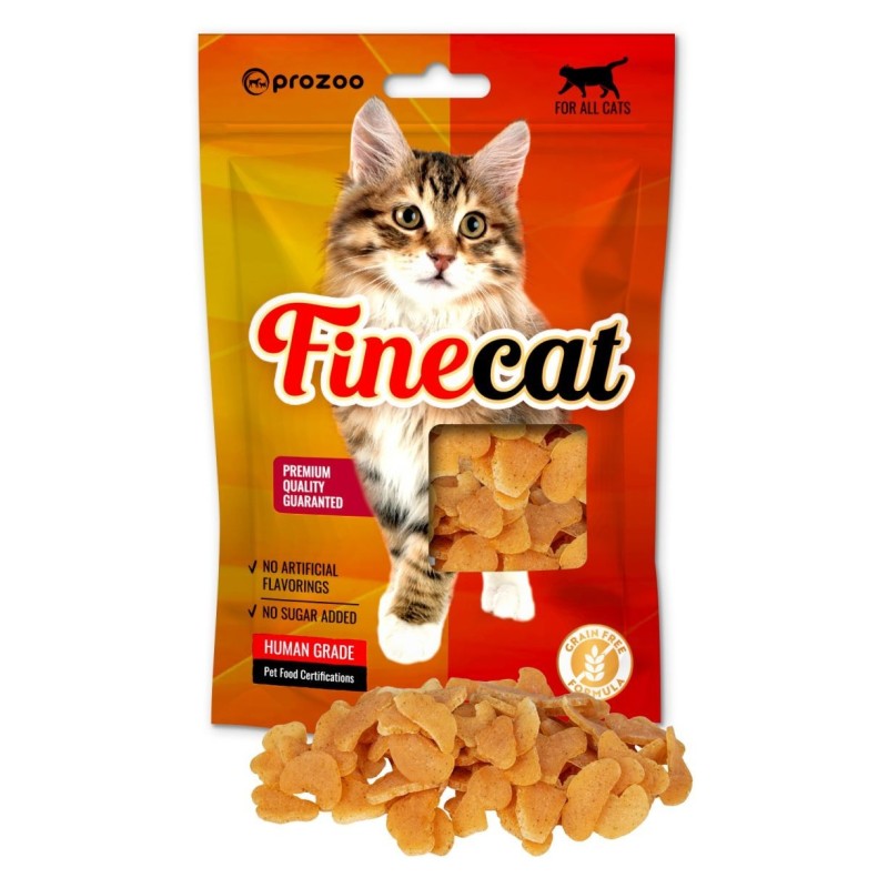 FineCat SMALL CHIPS Kurczak + Kocimiętka 50g