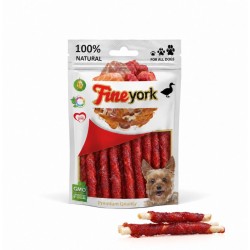 FineYork Skóra biała owinięta mięsem kaczki 80g