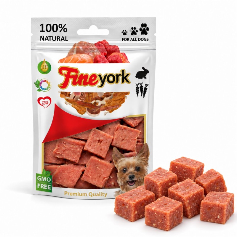 FineYork Królik z marchewką 80g