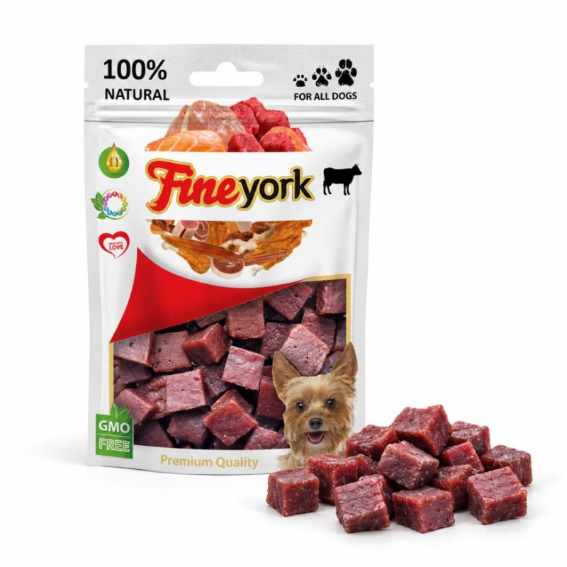 FineYork Kosteczki wołowina 80g