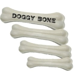Doggy Kość Prasowana Biała 4" 10cm 30szt.