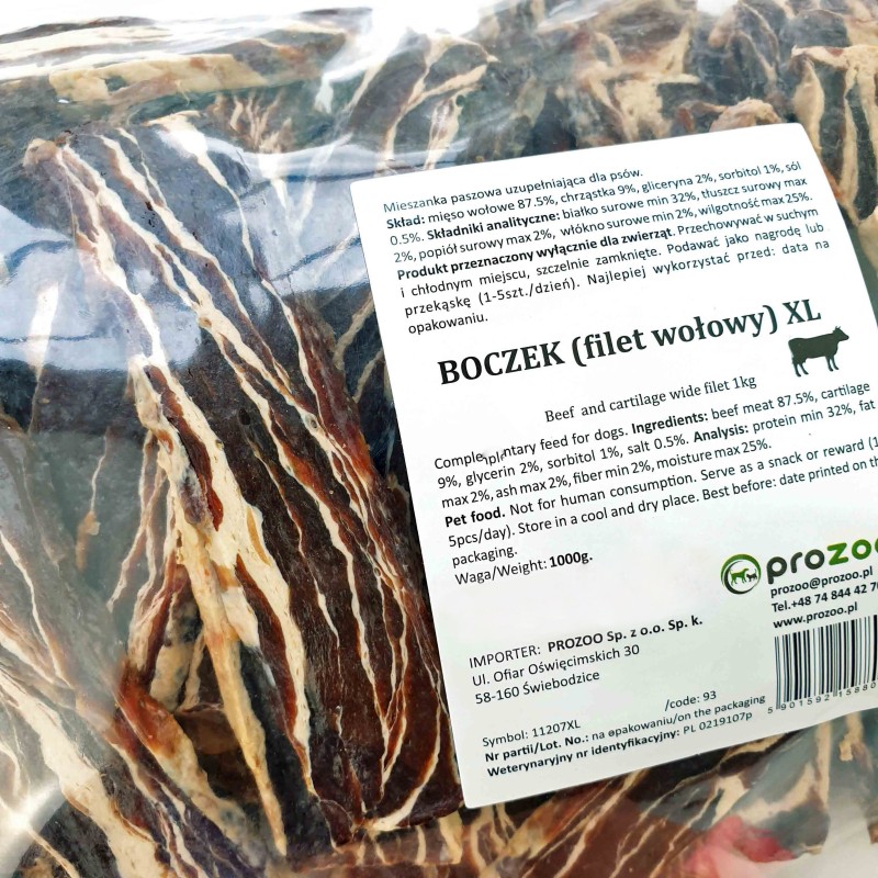 BOCZEK (filet wołowy) XL 1kg