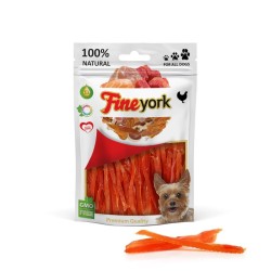 FineYork Miękkie paski kurczaka 12-13cm 80g