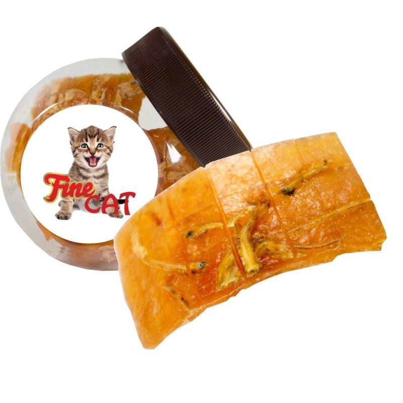 FineCat Ryba zatopiona w mięsie z kurczaka 100g