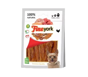 Prozoo FineYork Miękkie paski kurczaka 12-13cm 80g