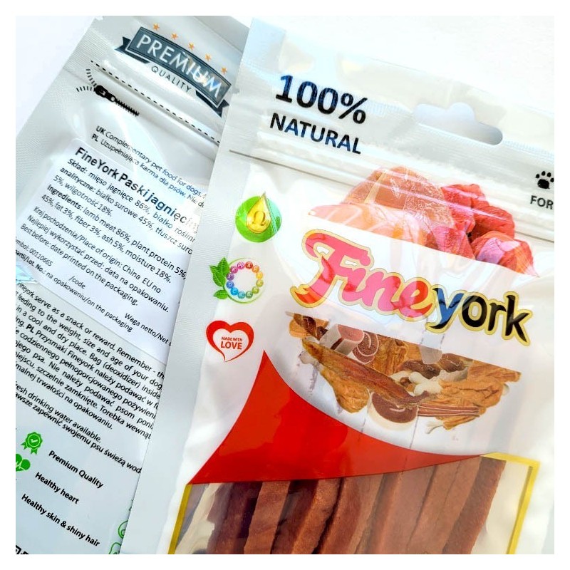 Prozoo FineYork Paski jagnięciny 80g