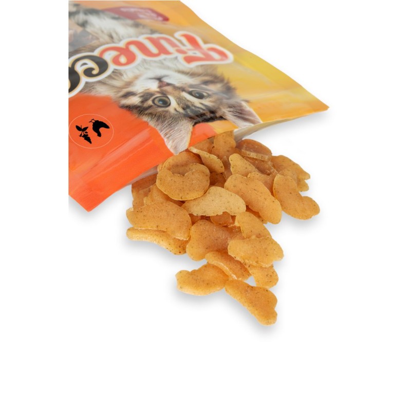 FineCat SMALL CHIPS Kurczak + Kocimiętka 50g