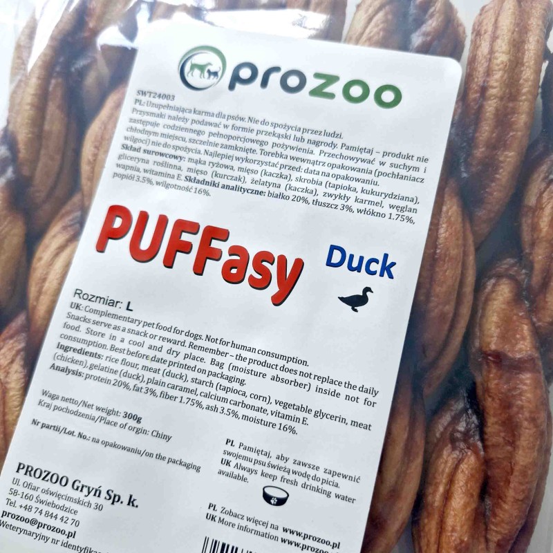 PUFFasy Duck Twist  L 6 szt.