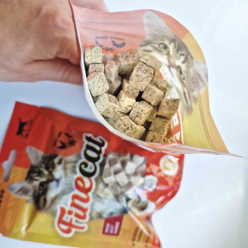 FineCat Freeze Kurczak + kocimiętka 30g