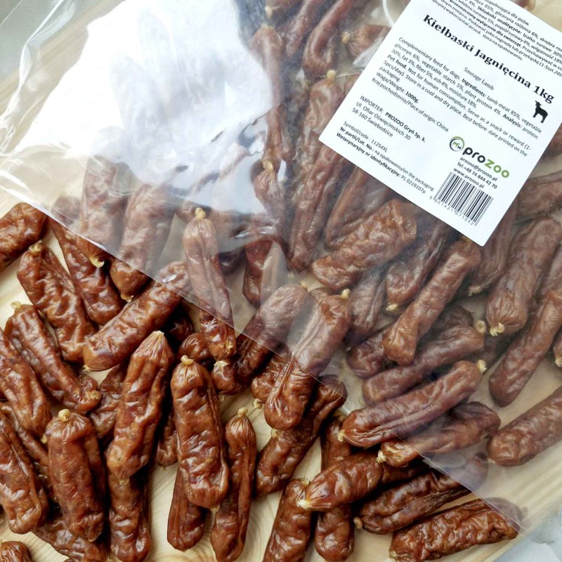 Kiełbaski Jagnięcina XL 1kg