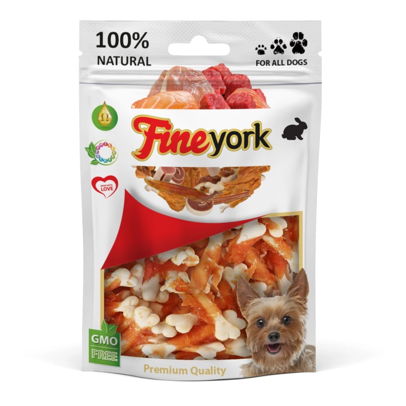 Prozoo FineYork Calcium Bone z mięsem królika 80g