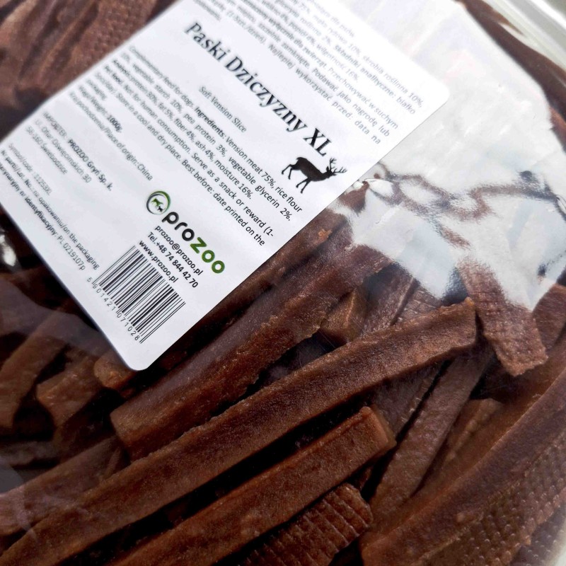 Paski Dziczyzny XL 1kg