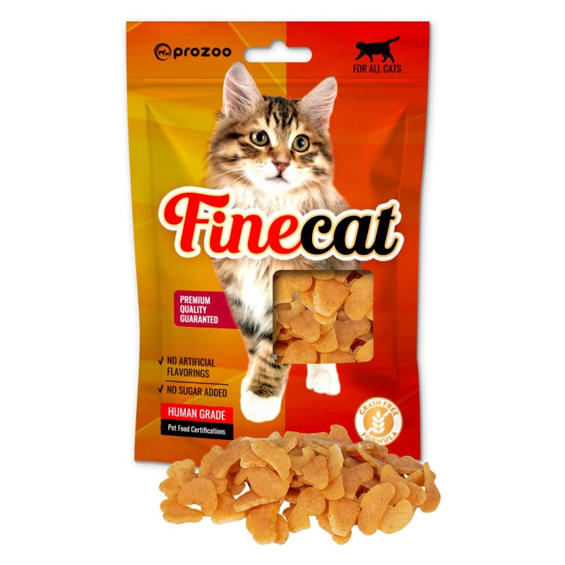 FineCat SMALL CHIPS Kurczak + Kocimiętka 50g