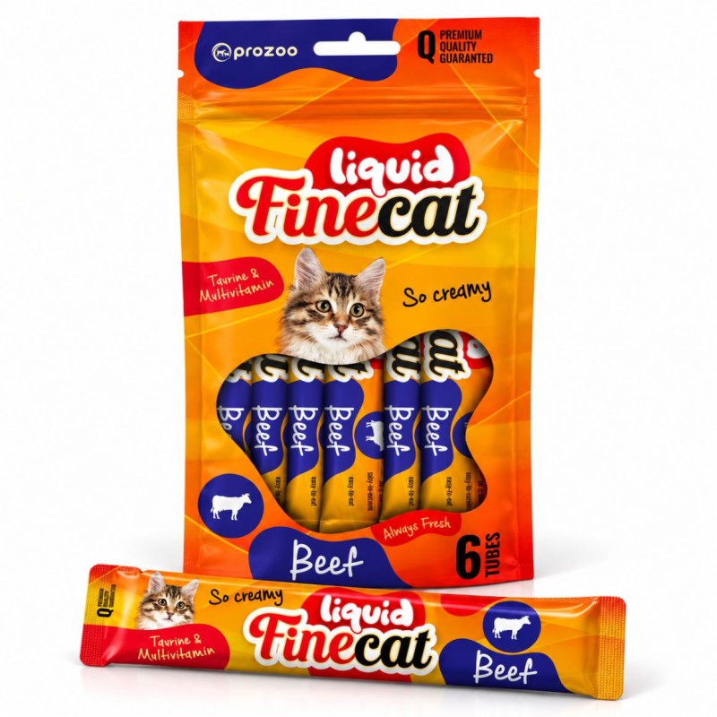 FineCat Liquid Beef 90g