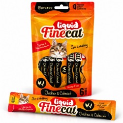 FineCat Liquid Kurczak + kocimiętka 90g