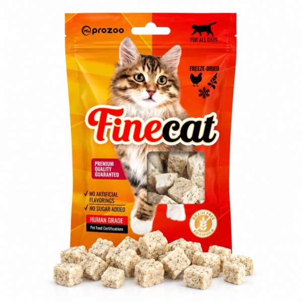 FineCat Freeze Kurczak + kocimiętka 30g