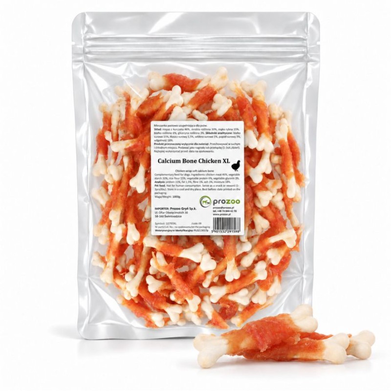 Calcium Bone Kurczak XL 1kg